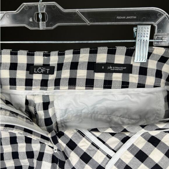 Loft Julie Straight Leg Pants - Size 8 - Picture 3 of 5